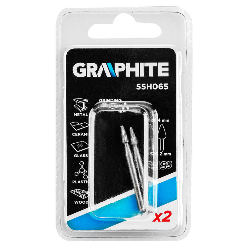 GRAPHITE ФРЕЗЕР 3.2 X 1.4 MM 2 БР GRAPHITE ФРЕЗЕР 3.2 X 1.4 MM 2 БР