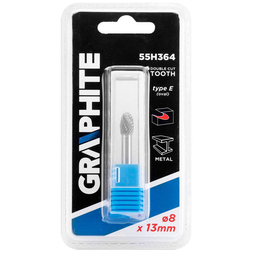GRAPHITE КАРБИДЕН ОВАЛЕН ФРЕЗЕР 8X13 MM GRAPHITE КАРБИДЕН ОВАЛЕН ФРЕЗЕР 8X13 MM