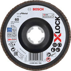 BOSCH ЛАМ. ДИСК ЗА ЪГЛ.G60 Ф125MM X-LOCK BOSCH ЛАМ. ДИСК ЗА ЪГЛ.G60 Ф125MM X-LOCK