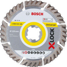 BOSCH УНИВ. ДИАМ. ДИСК. 1.6X125MM X-LOCK BOSCH УНИВ. ДИАМ. ДИСК. 1.6X125MM X-LOCK
