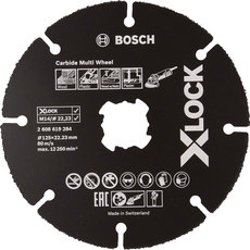КАРБИДЕН ДИСК ЗА РЯЗАНЕ X-LOCK BOSCH 125x22.23 КАРБИДЕН ДИСК ЗА РЯЗАНЕ X-LOCK BOSCH 125x22.23