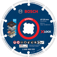 ДИАМАНТЕН ДИСК ЗА РЯЗАНЕ НА МЕТАЛ X-LOCK BOSCH 125x22.23 ДИАМАНТЕН ДИСК ЗА РЯЗАНЕ НА МЕТАЛ X-LOCK BOSCH 125x22.23