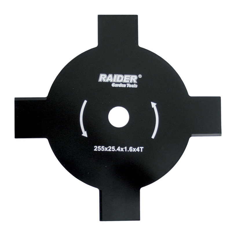&RAIDER Нож за моторна коса 4 лъча Ф255 &RAIDER Нож за моторна коса 4 лъча Ф255