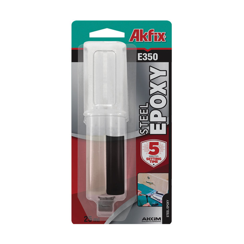 AKFIX 2K ЕПОКС. Л-ЛО ТЕЧНА СТОМАНА 25 ML AKFIX 2K ЕПОКС. Л-ЛО ТЕЧНА СТОМАНА 25 ML