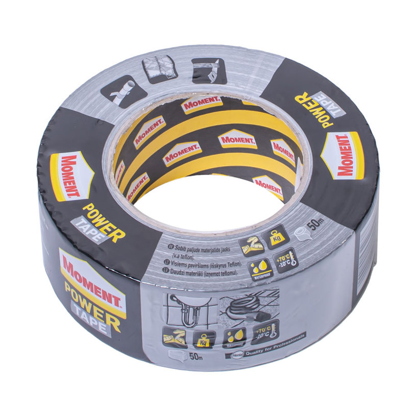 MOMENT СВРЪХЗДРАВА ЛЕНТА 50M/50MM СРЕБР. MOMENT СВРЪХЗДРАВА ЛЕНТА 50M/50MM СРЕБР.