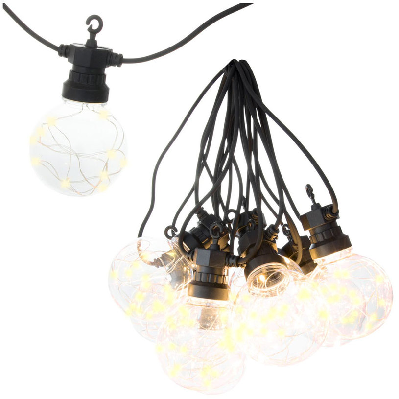 ГРАДИНСКИ LED ЛАМПИ 10бр, ф8cm топло ГРАДИНСКИ LED ЛАМПИ 10бр, ф8cm топло