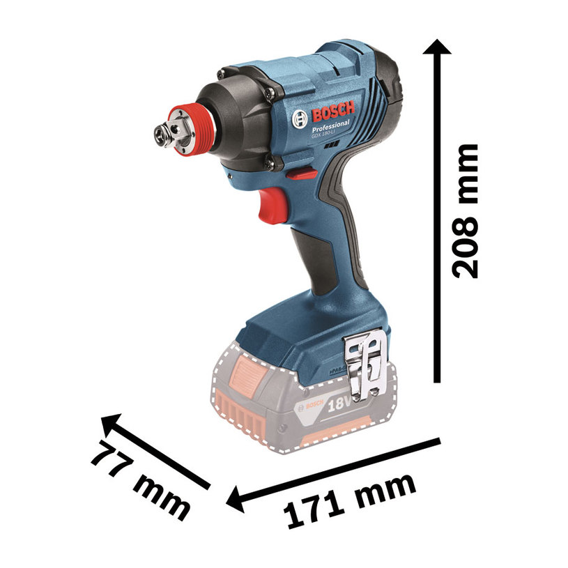 >BOSCH BLUE АКУМ.ГАЙКОВ. GDX180-LI SOLO >BOSCH BLUE АКУМ.ГАЙКОВ. GDX180-LI SOLO
