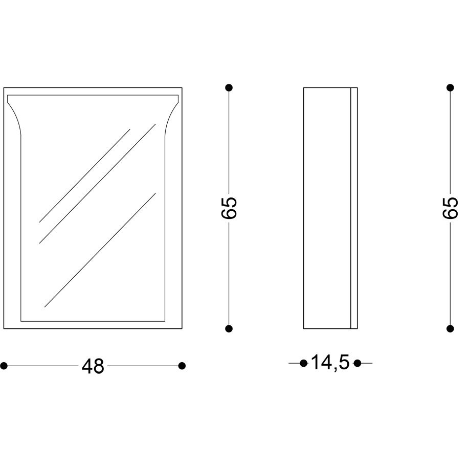 PVC body built for a humid bathroom