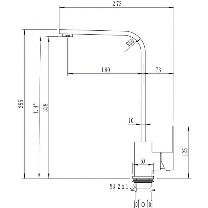 7107018B СМЕСИТЕЛ ЗА КУХНЯ МЕЛАНИЯ 7107018B СМЕСИТЕЛ ЗА КУХНЯ МЕЛАНИЯ
