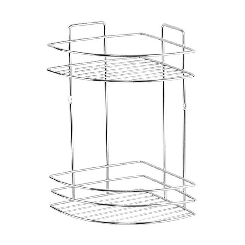 ЕТАЖЕРКА ЗА БАНЯ, ЪГЛОВА- 2 НИВА ХРОМ ЕТАЖЕРКА ЗА БАНЯ, ЪГЛОВА- 2 НИВА ХРОМ