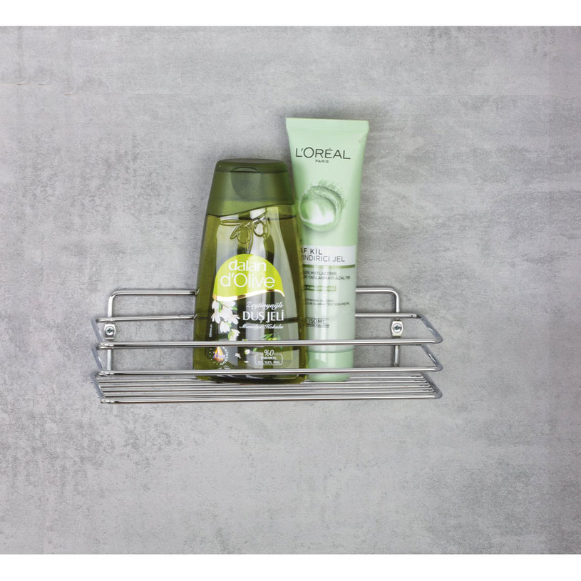 ЕТАЖЕРКА ЗА БАНЯ, СТЕННА- 1 НИВО ХРОМ ЕТАЖЕРКА ЗА БАНЯ, СТЕННА- 1 НИВО ХРОМ