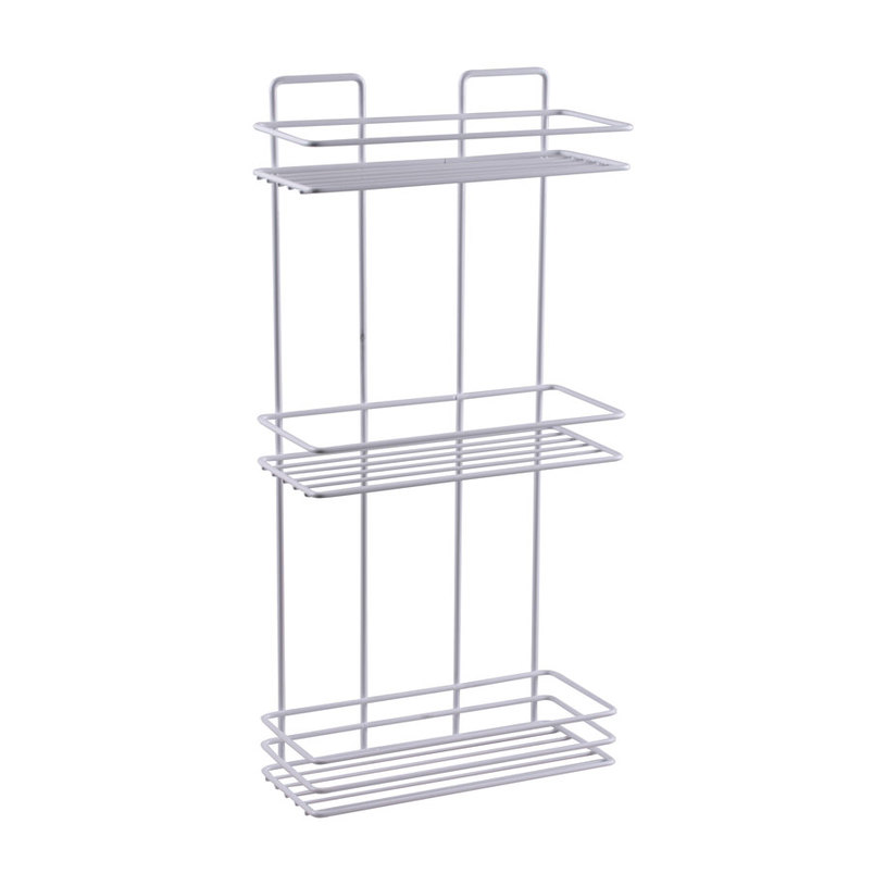 ***ЕТАЖЕРКА ЗА БАНЯ, СТЕННА- 3 НИВА БЯЛА ***ЕТАЖЕРКА ЗА БАНЯ, СТЕННА- 3 НИВА БЯЛА