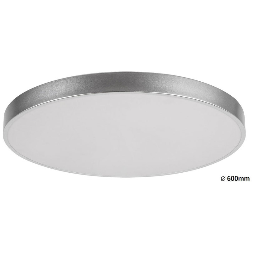 LED ПЛАФОН TESIA 60W Ф60 СИВ RABALUX^^^ LED ПЛАФОН TESIA 60W Ф60 СИВ RABALUX^^^