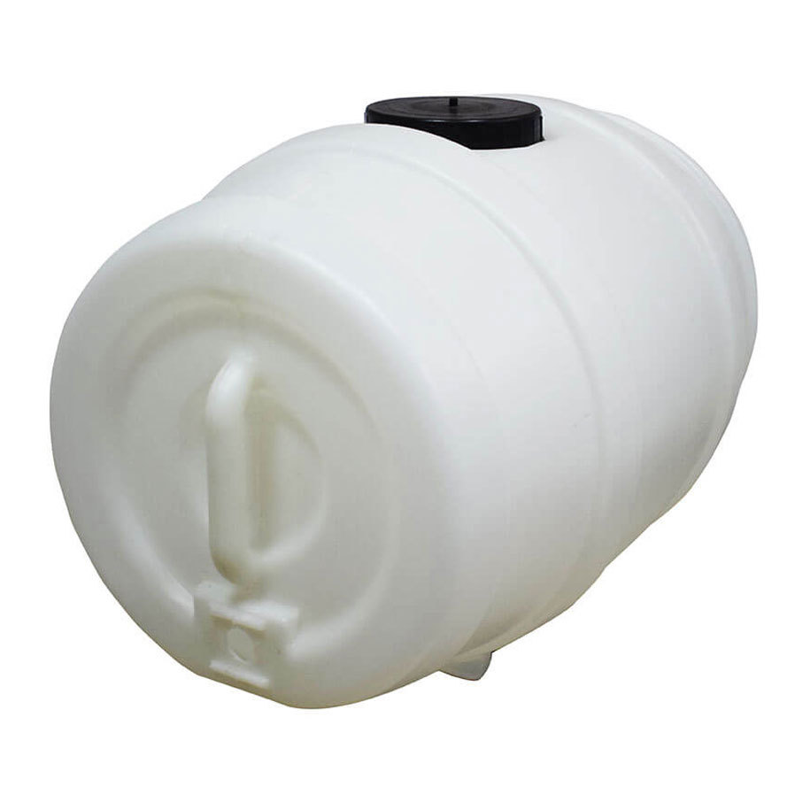 ROTO GROUP 10104 Plastic Barrel 50 L with Spigot, White