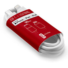 КАБЕЛ CELLULAR LINE USB-C TO LIGHTNING 90 cm White КАБЕЛ CELLULAR LINE USB-C TO LIGHTNING 90 cm White