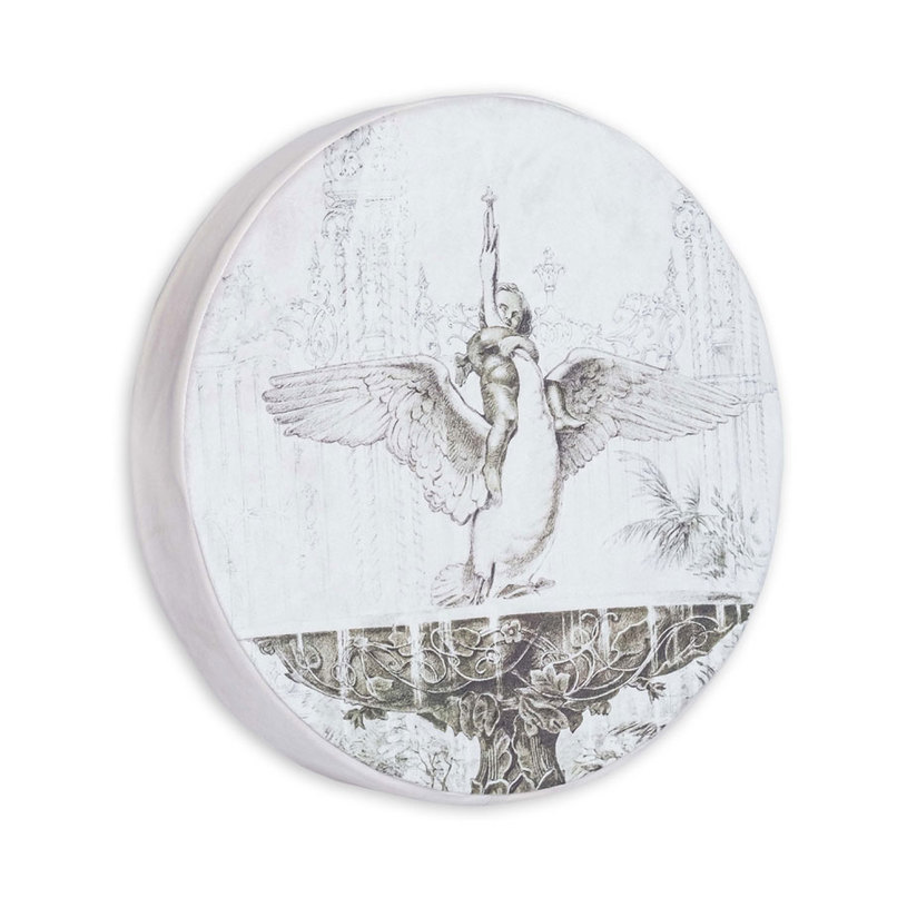 **ВЪЗГЛАВНИЦА ЗА СТОЛ ЛЕБЕД Ф40 СМ. **ВЪЗГЛАВНИЦА ЗА СТОЛ ЛЕБЕД Ф40 СМ.