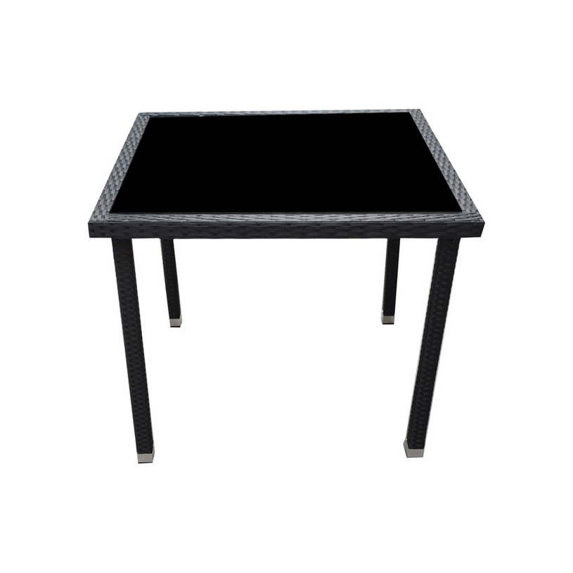 *МАСА PVC РАТАН 90X90X72СМ BLKHD-118 2@ *МАСА PVC РАТАН 90X90X72СМ BLKHD-118 2@