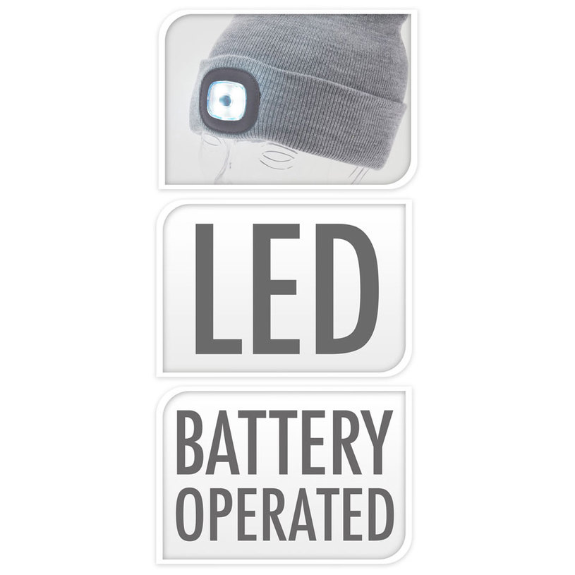 ШАПКА С LED ОСВЕТЛЕНИЕ 109100050/CY59010 ШАПКА С LED ОСВЕТЛЕНИЕ 109100050/CY59010