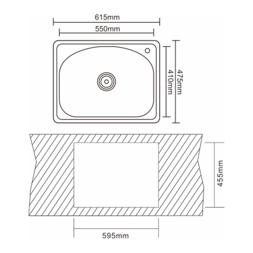 **МИВКА АЛПАКА ICK 6248 61,5Х47,5Х18 СМ. **МИВКА АЛПАКА ICK 6248 61,5Х47,5Х18 СМ.
