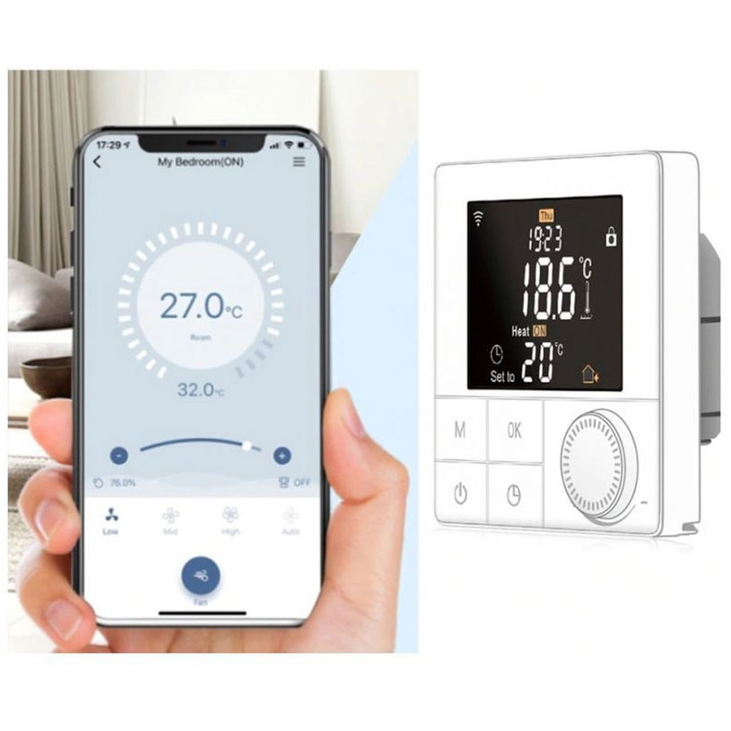 ТЕРМОРЕГУЛАТОР SMART WARMCOIN W4-WiFi ТЕРМОРЕГУЛАТОР SMART WARMCOIN W4-WiFi