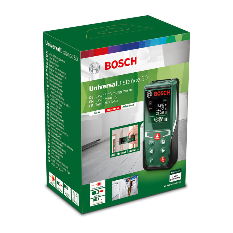 #BOSCH ЛАЗ. РОЛЕТКА UNIVERSALDISTANCE 50 #BOSCH ЛАЗ. РОЛЕТКА UNIVERSALDISTANCE 50