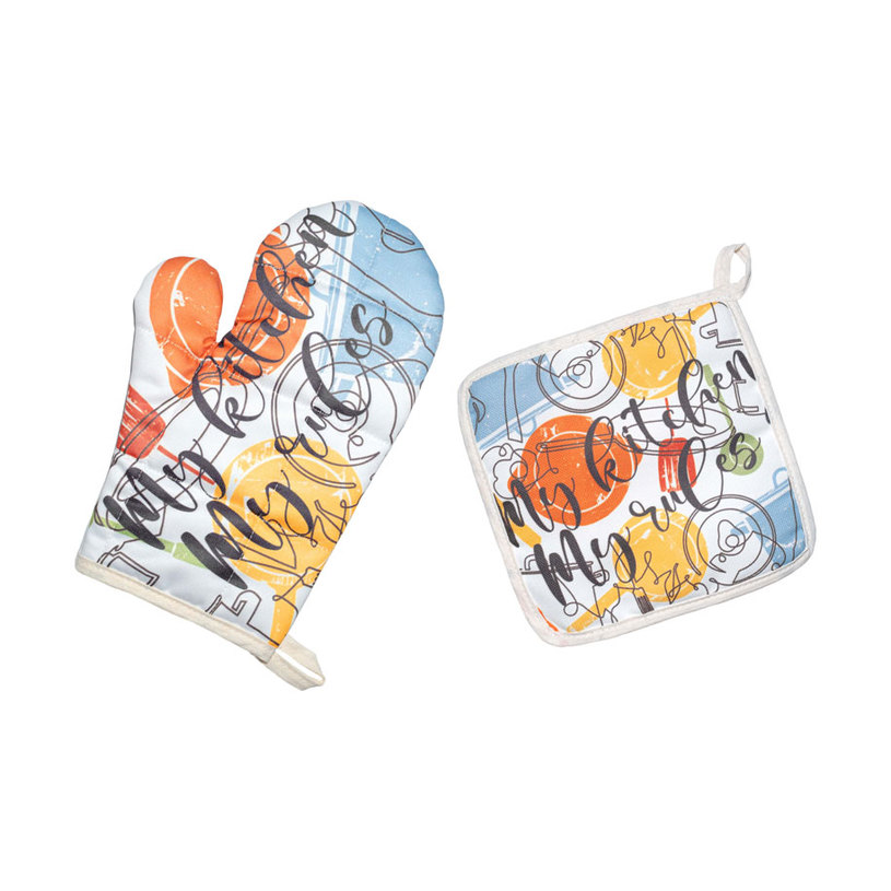 **К-Т РЪКАВИЦА И РЪКОХВАТКА MY KITCHEN **К-Т РЪКАВИЦА И РЪКОХВАТКА MY KITCHEN