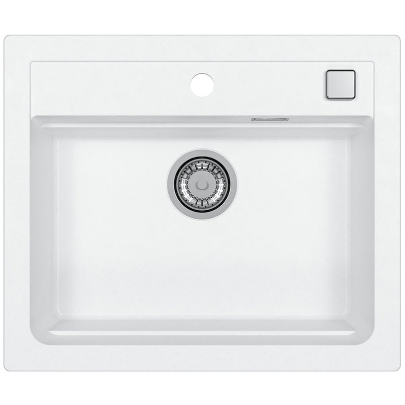 **КУХНЕНСКА МИВКА ATROX 30 БЯЛА @ **КУХНЕНСКА МИВКА ATROX 30 БЯЛА @