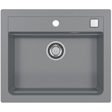 **КУХНЕНСКА МИВКА ATROX 30 СИВА @ **КУХНЕНСКА МИВКА ATROX 30 СИВА @