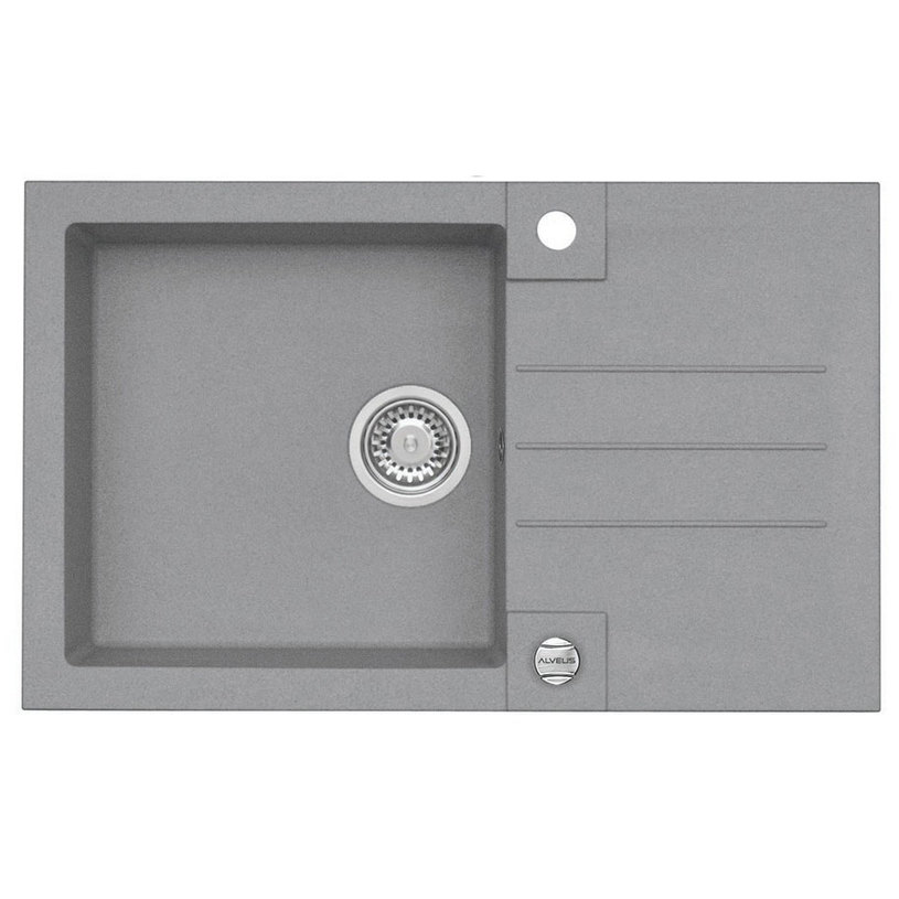 КУХНЕНСКА МИВКА ROCK 130 СИВА КУХНЕНСКА МИВКА ROCK 130 СИВА