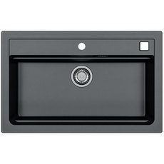 **КУХНЕНСКА МИВКА ATROX 40 ЧЕРНА @ **КУХНЕНСКА МИВКА ATROX 40 ЧЕРНА @