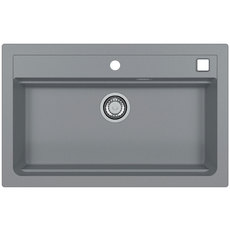 **КУХНЕНСКА МИВКА ATROX 40 СИВА @ **КУХНЕНСКА МИВКА ATROX 40 СИВА @