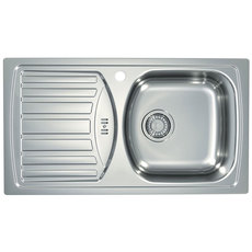 **КУХНЕНСКА МИВКА BASIC 150 ЛЯВА@ **КУХНЕНСКА МИВКА BASIC 150 ЛЯВА@