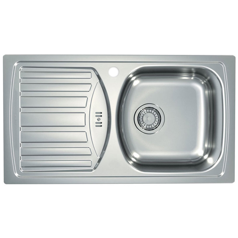 **КУХНЕНСКА МИВКА BASIC 150 ЛЯВА@ **КУХНЕНСКА МИВКА BASIC 150 ЛЯВА@