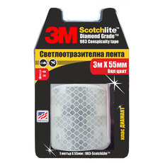 3М СВЕТЛООТРАЗИТЕЛНА ЛЕНТА 3M/55MM БЯЛ 3М СВЕТЛООТРАЗИТЕЛНА ЛЕНТА 3M/55MM БЯЛ