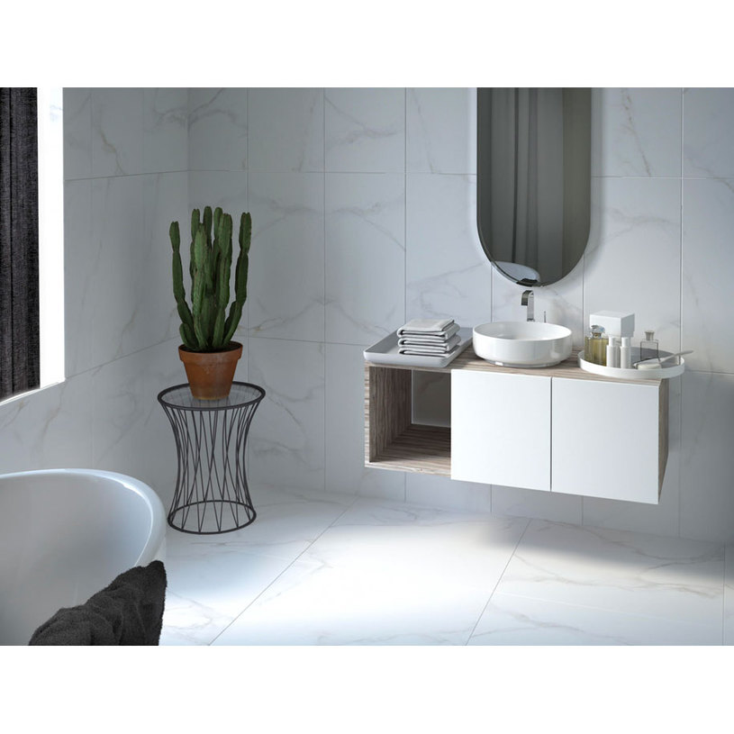 ГРАНИТОГРЕС CALACATTA WHITE 30X60 1.62^ ГРАНИТОГРЕС CALACATTA WHITE 30X60 1.62^