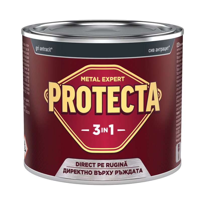 PROTECTA 3 В 1 СИВ АНТРАЦИТ 500 ml PROTECTA 3 В 1 СИВ АНТРАЦИТ 500 ml