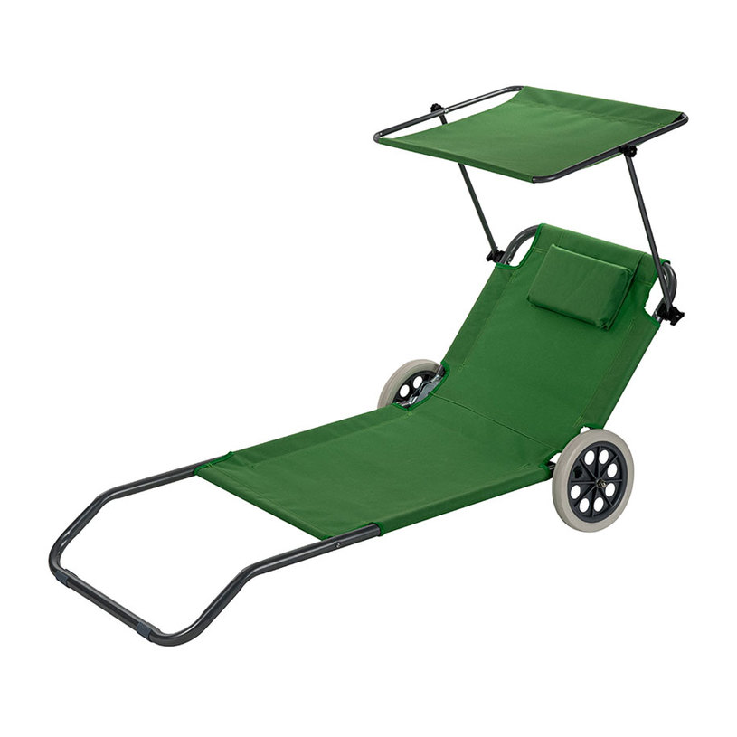 СГЪВАЕМ ШЕЗЛОНГ С КОЛЕЛА MUHLER СГЪВАЕМ ШЕЗЛОНГ С КОЛЕЛА MUHLER