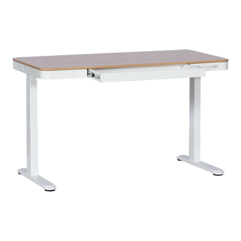 ЕРГОНОМИЧНО БЮРО CR-118 E - БУК-БЯЛ ЕРГОНОМИЧНО БЮРО CR-118 E - БУК-БЯЛ