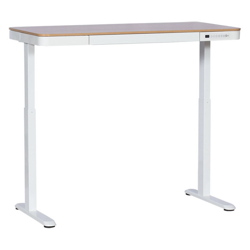 ЕРГОНОМИЧНО БЮРО CR-118 E - БУК-БЯЛ ЕРГОНОМИЧНО БЮРО CR-118 E - БУК-БЯЛ