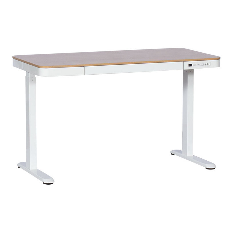 ЕРГОНОМИЧНО БЮРО CR-118 E - БУК-БЯЛ ЕРГОНОМИЧНО БЮРО CR-118 E - БУК-БЯЛ