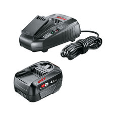 АКУМУЛАТОРНА БАТЕРИЯ 4 AH + ЗАРЯДНО УСТРОЙСТВО BOSCH PBA + AL 1830 АКУМУЛАТОРНА БАТЕРИЯ 4 AH + ЗАРЯДНО УСТРОЙСТВО BOSCH PBA + AL 1830