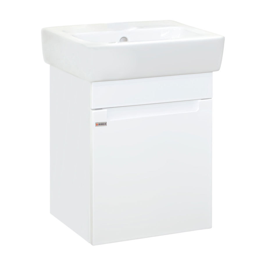 Moisture-resistant PVC body built for bathrooms
