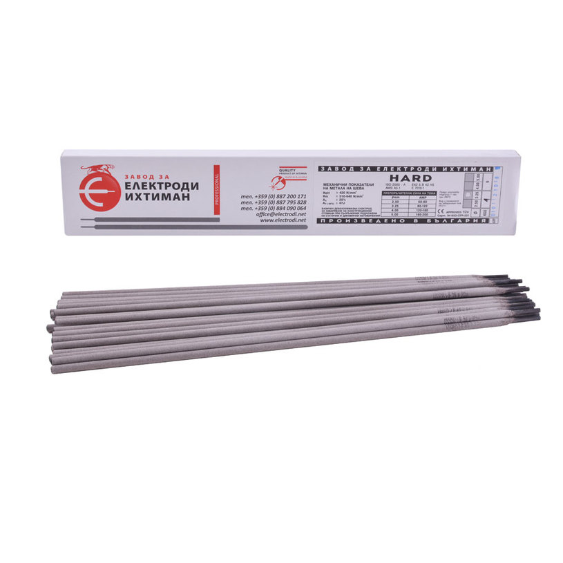 ЕЛЕКТРОДИ БАЗИЧНИ HARD Ф 3.2 Х 350 1 KG ЕЛЕКТРОДИ БАЗИЧНИ HARD Ф 3.2 Х 350 1 KG
