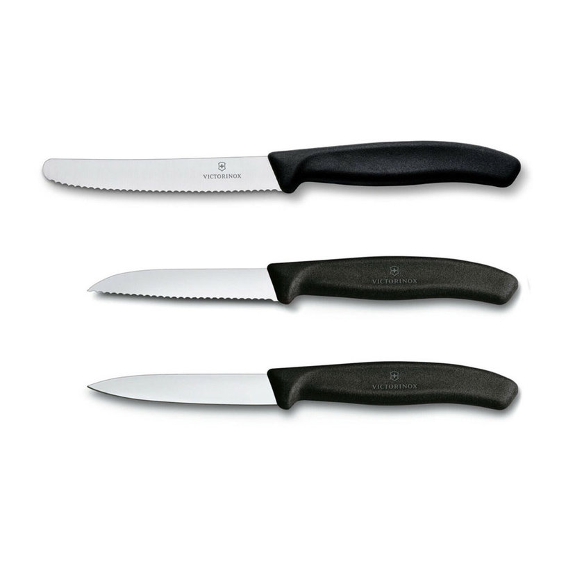 *К-КТ VICTORINOX 6.7113.34 3 НОЖА ЧЕРНИ *К-КТ VICTORINOX 6.7113.34 3 НОЖА ЧЕРНИ