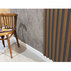 HDPS ПАНЕЛ SLAT WALL TRENDY 260X12.1X2.1 HDPS ПАНЕЛ SLAT WALL TRENDY 260X12.1X2.1