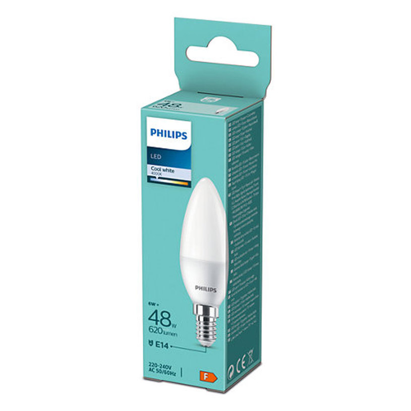 LED КРУШКА E14 6W 4K СВЕЩ PHILIPS LED КРУШКА E14 6W 4K СВЕЩ PHILIPS