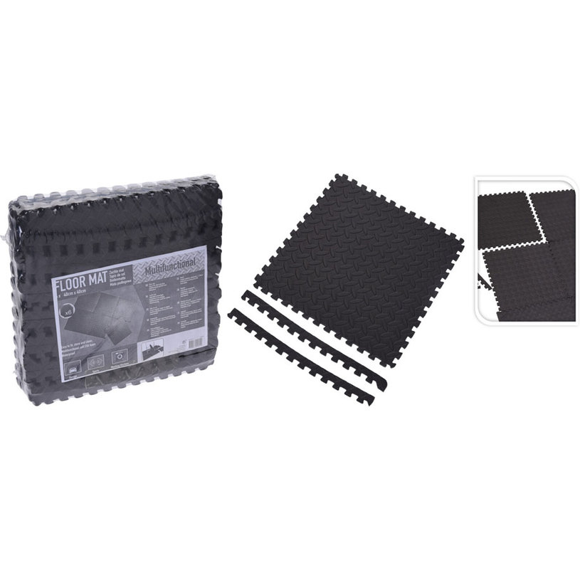КИЛИМ ЗА ФИТНЕС 40x40 H=0.475cm x6бр КИЛИМ ЗА ФИТНЕС 40x40 H=0.475cm x6бр