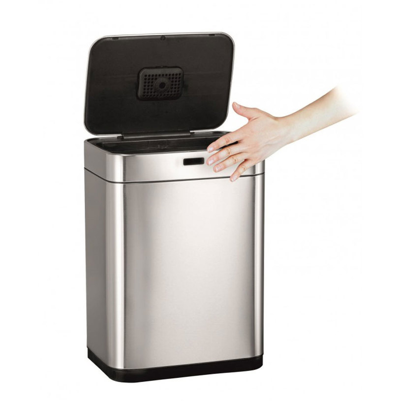 &КОШ ЗА ОТПАДЪЦИ СЪС СЕНЗОР 60 L ИНОКС@ &КОШ ЗА ОТПАДЪЦИ СЪС СЕНЗОР 60 L ИНОКС@