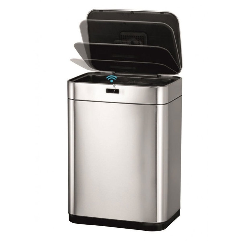 &КОШ ЗА ОТПАДЪЦИ СЪС СЕНЗОР 60 L ИНОКС@ &КОШ ЗА ОТПАДЪЦИ СЪС СЕНЗОР 60 L ИНОКС@