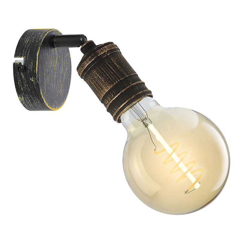 &СПОТ E27 FIDEL АНТИЧНО ЗЛАТО RABALUX &СПОТ E27 FIDEL АНТИЧНО ЗЛАТО RABALUX